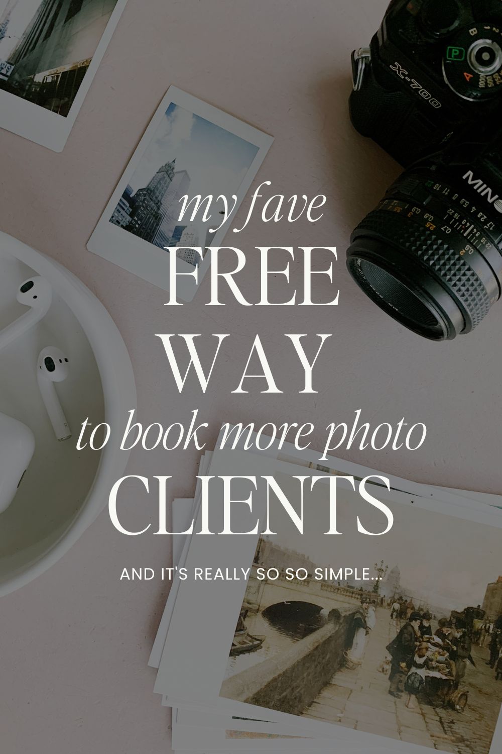 Marketing, Honeybook, and workflow tips for photographers and photo businesses.